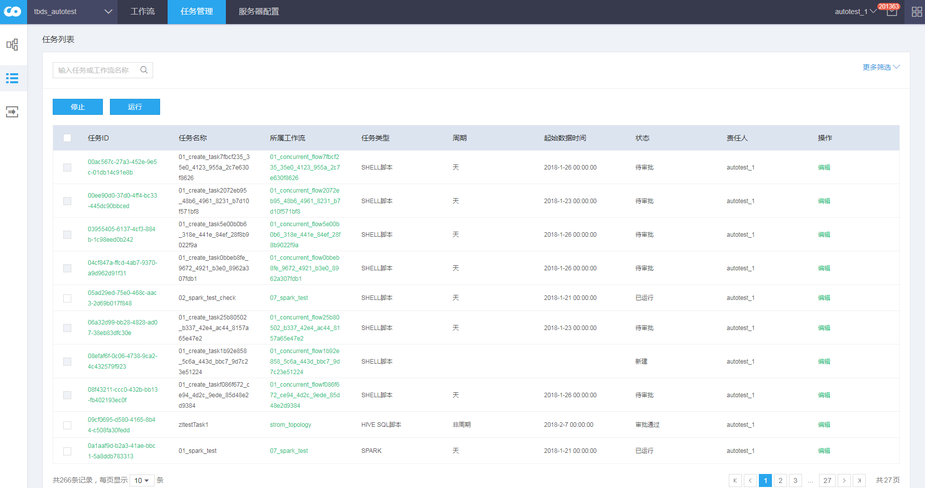 workflowlist